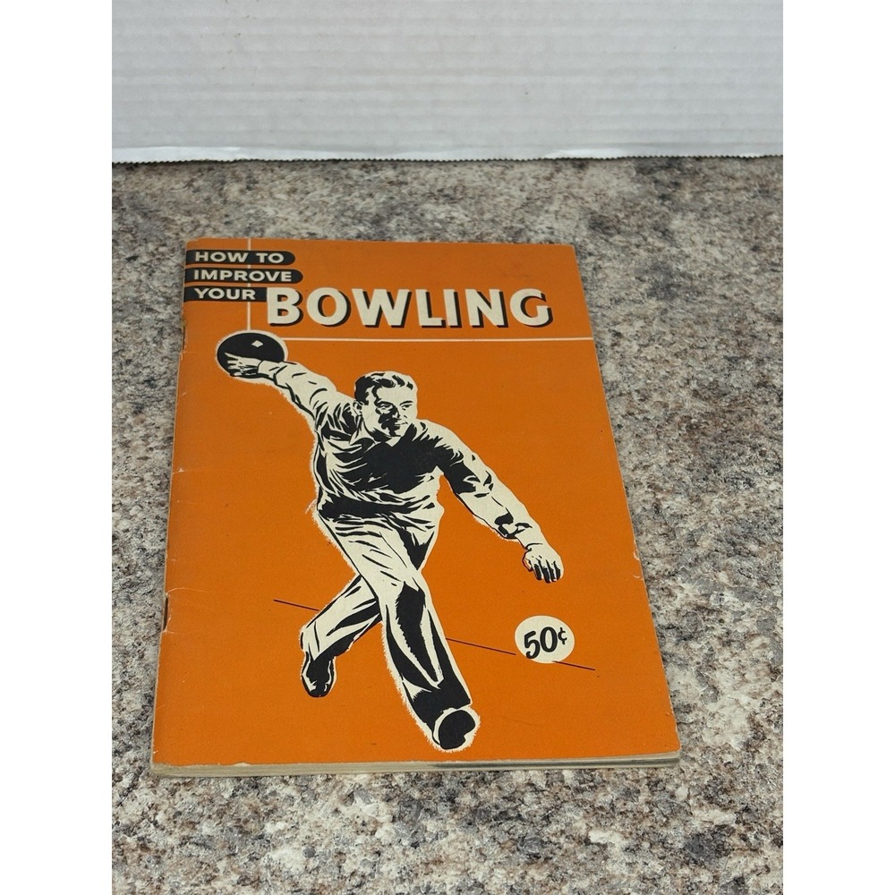 VINTAGE 1950'S HOW TO‎ IMPROVE YOUR BOWLING BOOKLET, 58 PAGES